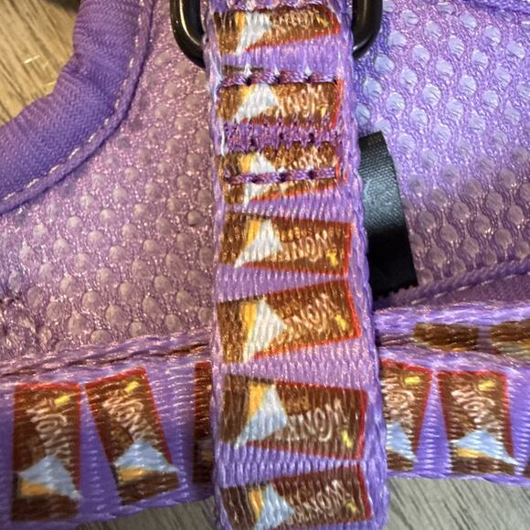 Sassy Woof Willy Wonka & The Chocolate Theme Dog Harness With 2 D Rings XXS - Picture 6 of 7